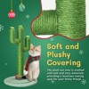26in Cactus Cat Scratching Post, Cute Cat Scratcher with Natural Sisal Posts & Flower Toppers for Indoor Cats - 4 of 4