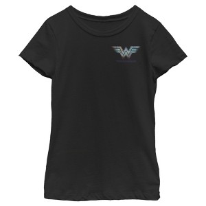 Girl's Wonder Woman 1984 Chest Logo T-Shirt - 1 of 4