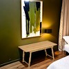 LEDREM Folding Laptop Desk, Bamboo Lap Tray with Tilting Top and Small Drawer - Ideal for Home Office or Bedroom Use, Natural Finish - 3 of 4
