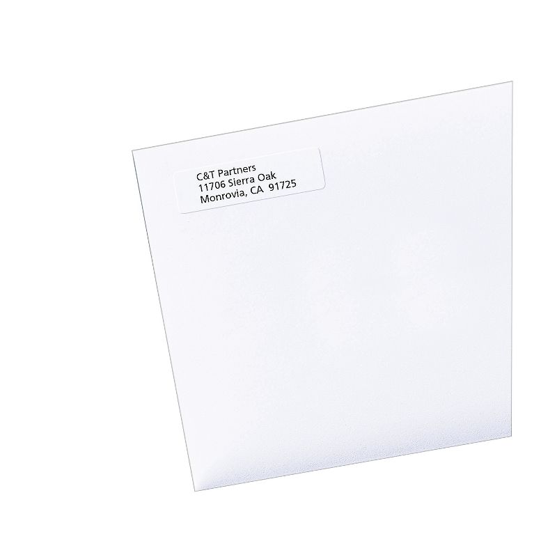 PRES-a-ply Laser/Inkjet Address Labels 1/2 x 1 3/4 White 8000/Pack 30640, 2 of 6