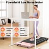 Deerrun Walking Pad Under Desk Treadmill, Running Jogging Machine with App,2 in 1 Small Walking pad for Home/Office - 4 of 4