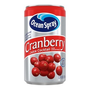 Ocean Spray Cranberry Juice Cocktail - 7.2 Oz Can (Pack of 24) - 1 of 4
