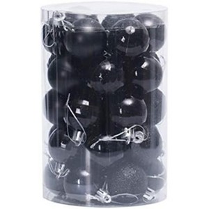 COZONY 34 Pcs Shatterproof Christmas Ball Ornament Set, Xmas Tree Hanging Decor for Holiday Wedding - 1 of 4
