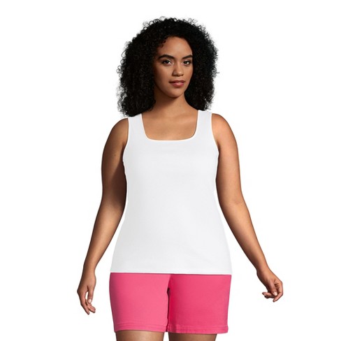 Women's Plus Size Terry Tank Top - A New Day™ Yellow 4x : Target