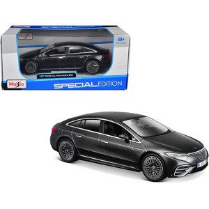 Mercedes-Benz EQS Gray Metallic "Special Edition" Series 1/27 Diecast Model Car by Maisto - 1 of 3
