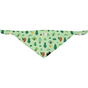 ZippyPaws LINE Friends Dog Bandanas - Cute Summer Dog Stuff, Dog Birthday Green Bandana - Brown's Forest Adventure - 1 of 1