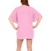LA LEELA Women's Beachwear Summer Swim Beach Dress Cover Ups for Swimwear Women Plus Size Wear Swimsuit Coverups for Women Cover-up - 2 of 4