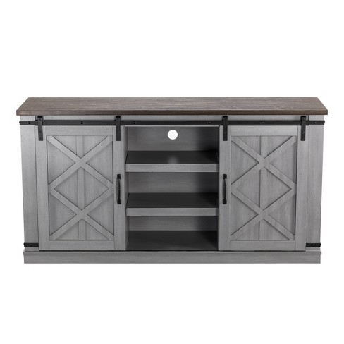 Target barn door tv stand online