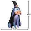 Gemmy Airblown Inflatable Eeyore In Witch Costume Disney, 3.5 ft Tall, Multicolored - 3 of 4