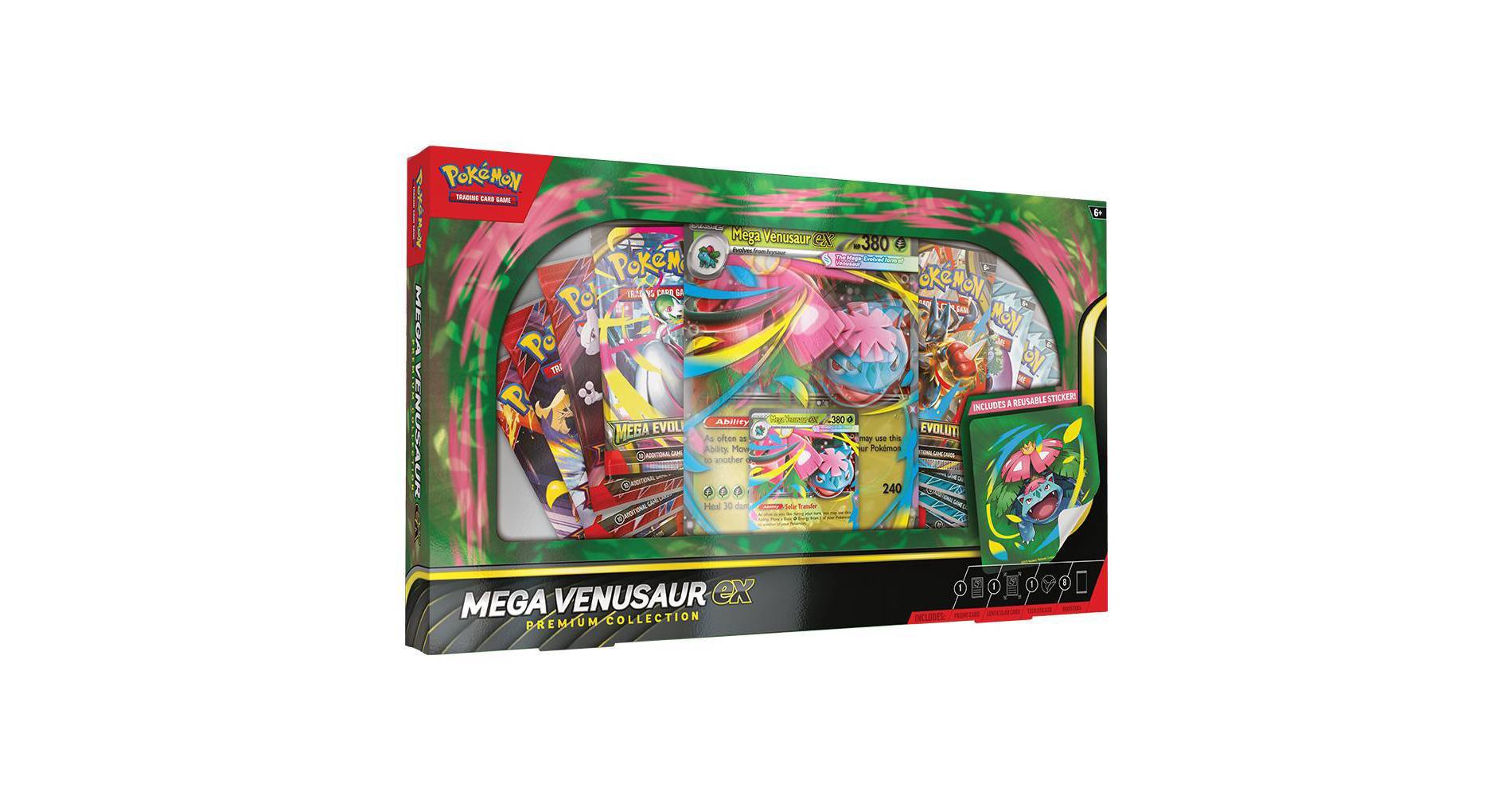 Pokémon Trading Card Game: Mega Venusaur ex Premium Collection
