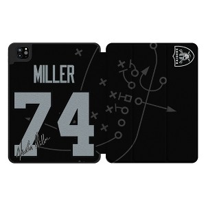NFL Las Vegas Raiders Players Game Tactic Tablet Case for Apple iPad - 1 of 4