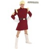 HalloweenCostumes.com XL  Men  Men's Futurama Zapp Brannigan Halloween Costume with Wig | Adult Futurama Outfits, Red/White/Orange - 2 of 2