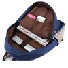 Kawaii Girls Backpack for School - Lightweight Canvas Backpack for Teens Ages - 2 of 4