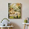 Madison Park 16"x20" Jungle Wild Regal Lion Print Canvas Natural Wall Art Green - 2 of 4