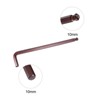 Unique Bargains S2 Steel Ball End Tip Extra Long Arm Metric Hex Key Wrench - 3 of 4