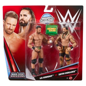 WWE Main Event 2-Packs 27 LA Knight & Seth Rollins Action Figure