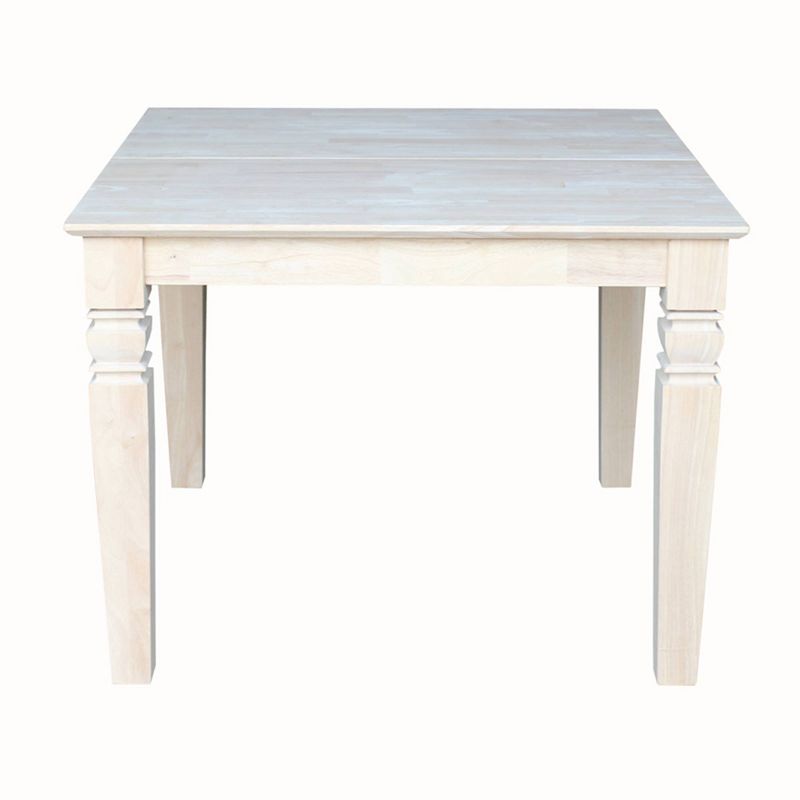 Java Butterfly Drop Leaf Extendable Dining Table - Unfinished - International Concepts, 3 of 13