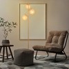 Tangkula 3-Globe Floor Lamp w/ Foot Switch & 3 E26 Bulb Bases Sturdy Metal Pole - 3 of 4