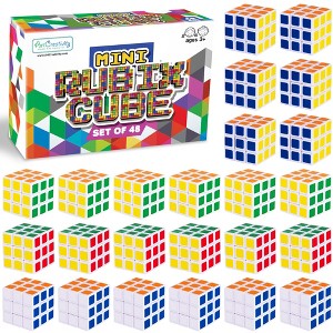 ArtCreativity Bulk Mini Rubix Cube (Pack of 48) - 1 of 4