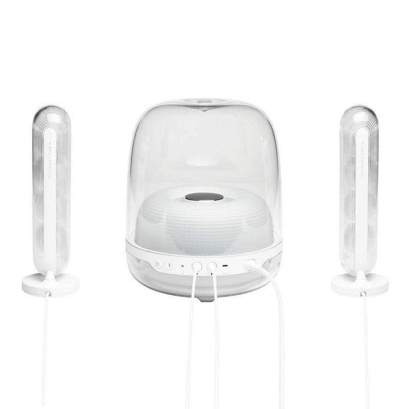 Harman Kardon SoundSticks IV Bluetooth Speaker System (White), 5 of 16