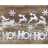 Melrose Wood "Ho Ho Ho" Wall Sign 19.5"L - 2 of 2