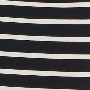 Black/White Striped