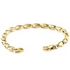 Pompeii3 Men's 14k Gold (19gram) or Platinum (31gram) 5.5mm Link Bracelet 8.25" - 2 of 4