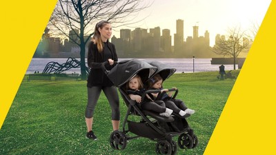 Jeep Destination Ultralight Side X Side Double Stroller By Delta