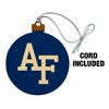 U.S. Air Force Academy Primary Logo Wood Christmas Tree Holiday Ornament - 2 of 4