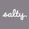 Dalix Salty Embroidery Fleece Hoodie Cropped Long Sleeve Drawstring Fall Spring Womens - 2 of 4