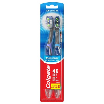 Colgate 360 Total Advanced Floss Tip Sonic Powered Vibrating Toothbrush