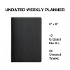 2024 Staples 5" x 8" Weekly Planner Black (ST60460-24) - 2 of 4