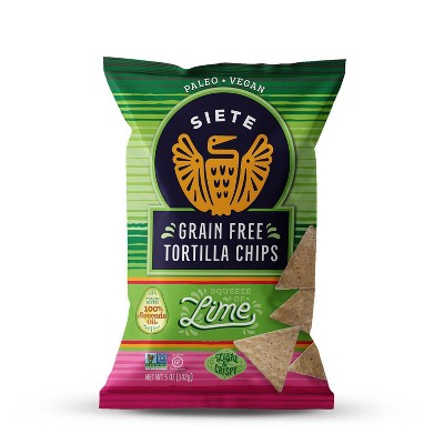 Siete Lime Tortilla Chips - 5oz