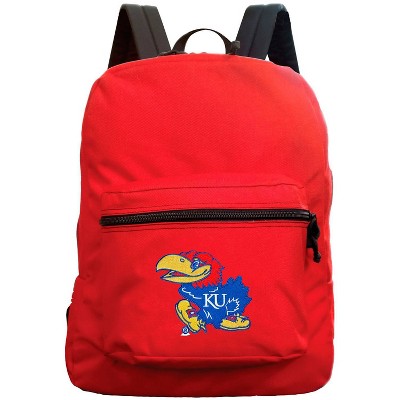  NCAA Kansas Jayhawks Red Premium Backpack 