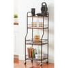 BrylaneHome Scroll 4-Tier Rolling Rack - 2 of 2