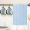 Unique Bargains Cotton Highly Absorbent Reversible Dish Towels 24 x 16 Inch - 2 of 4
