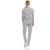 Hey Collection Womens Stretch V-Neck Jogger Scrubs Set, Medical Nursing Tops with Four Pocket Pants - 2 of 4