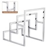 Unique Bargains Metal 3 Layer Anti-Slip Base Mirror-Like Finish Display Stand - 4 of 4