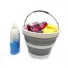 SAMMART 2 pcs Set : 36L (9.5 Gallons) Plastic Collapsible Laundry Basket & 10L (2.64 Gallons) Collapsible Bucket - 4 of 4
