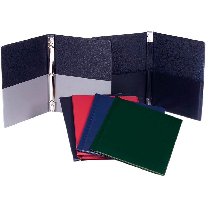 Marlo Plastics Choral Folder 9-1/4 x 12 with 7 Elastic Stays and 2 Expanded Horizontal Pockets, 2 of 4