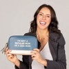 Dog Mom Cosmetic Bag Faux Leather - 2 of 3