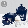Big Dot of Happiness Navy Blue Elegantly Simple - Treat Box Party Favors - Guest Party Favors Goodie Gable Boxes - Set of 12 - 3 of 4