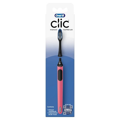 manual toothbrush replaceable head