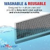 LifeSupplyUSA Aluminum Electrostatic Air Filter Replacement Washable Air PurifierA/C Filter for Central HVAC MERV 8 Long-Lasting - 4 of 4