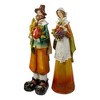 Northlight Set of 2 Male and Female Pilgrim Wooden Thanksgiving Figurines - 3 of 4