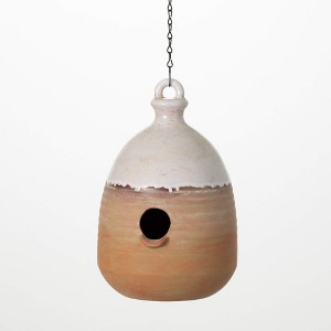 Sullivans 11.75" Pueblo Terracotta Birdhouse - 1 of 3