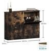 ALEXOUN Space Saving Entryway Shoe Storage Cabinet with 4 Flip-Top Drawers for Hallway,Shoe Rack with Adjustable Shelves - 3 of 4