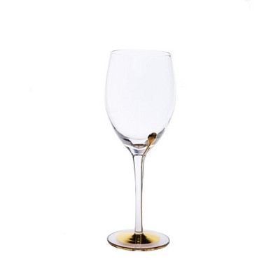 Classic Touch Set Of 6 Smoked Square Shaped Water Glasses, 9.25h : Target