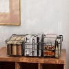 Acekool Wire Storage Baskets – Stackable Metal Organizer Bins with Handles for Kitchen, Pantry, Cabinets, Bathroom & Closet - 3 of 4