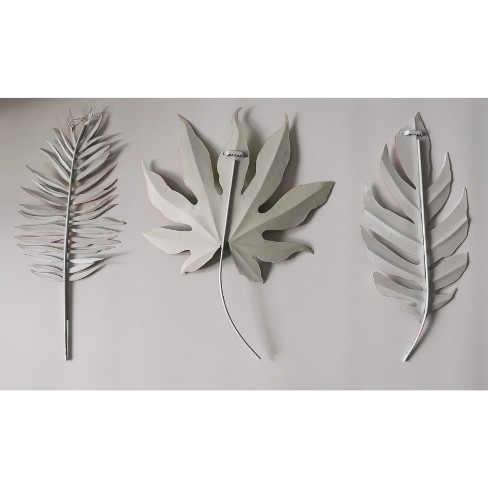 Americanflat Three And Two Metal Wall Decor Set - Metal Indoor